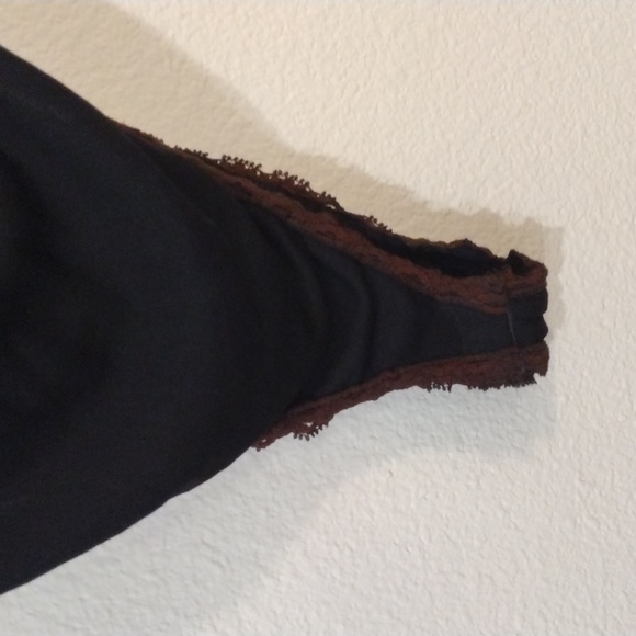 💥 SALE- Donna Karan NY Black Plunge Bodysuit Size 12 NWT - Picture 3 of 6